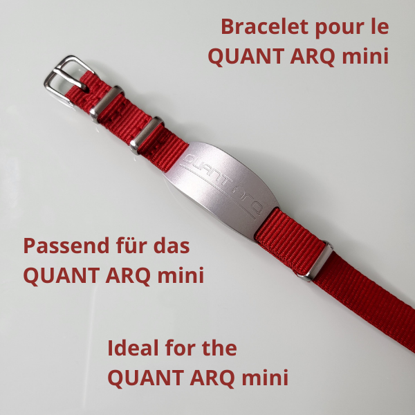 QUANT ARQ Mini- nylon strap red